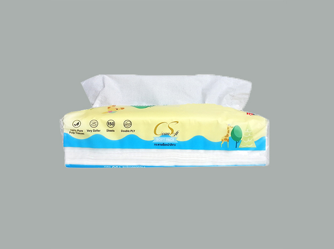 1 pack of soft facial tissue