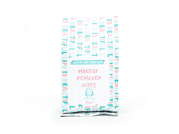 1 packs makeup remover wipes