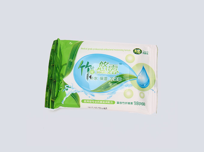 front of wet wipes for hands