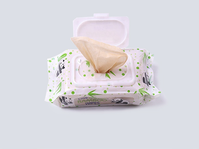 Bamboo Biodegradable Wet Wipes For Backpacking For Camping