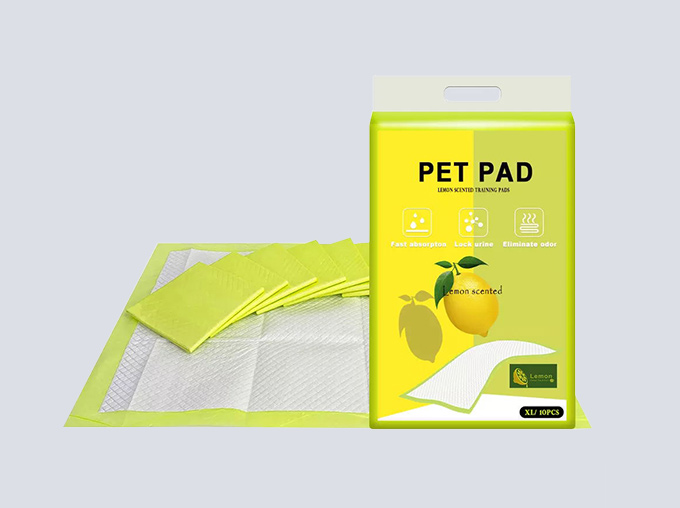 lemon scented puppy pads