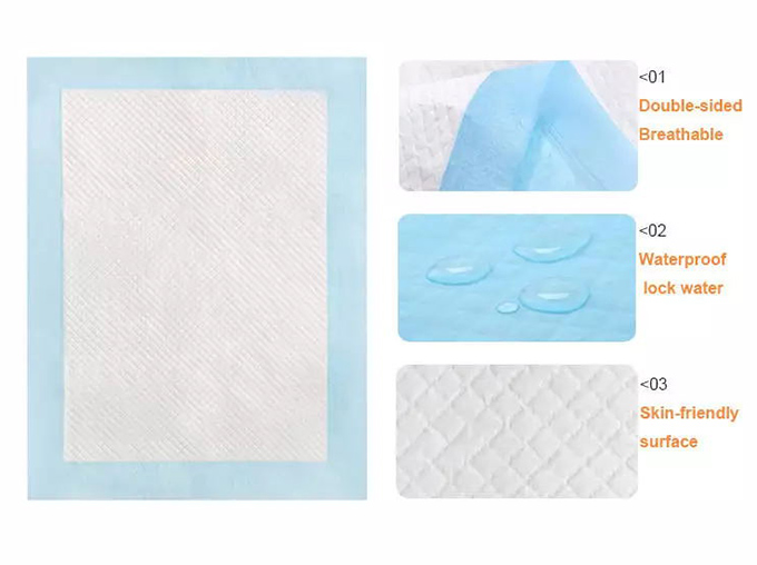 benefit of blue disposable bed pads