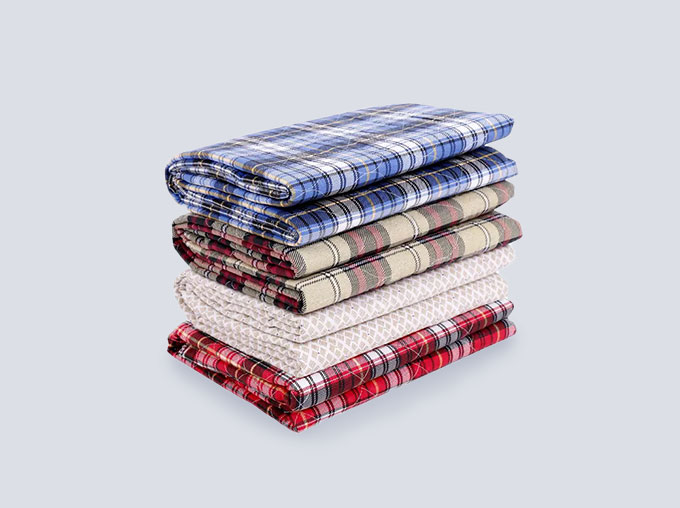 4 pieces cotton bed pads