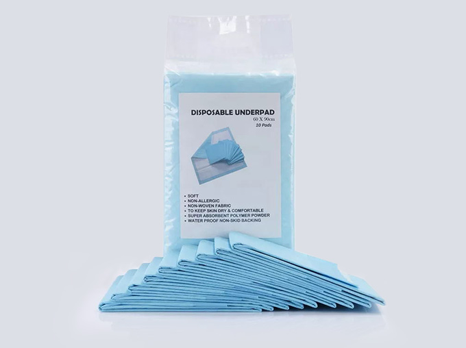 Large Disposable Incontinence Bed Pads For Adults In Bulk 60x90cm